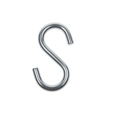 STAINLESS STEEL S HOOK SYMMETRIC AISI316
