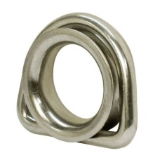 STAINLESS STEEL D RING WITH THIMBLE